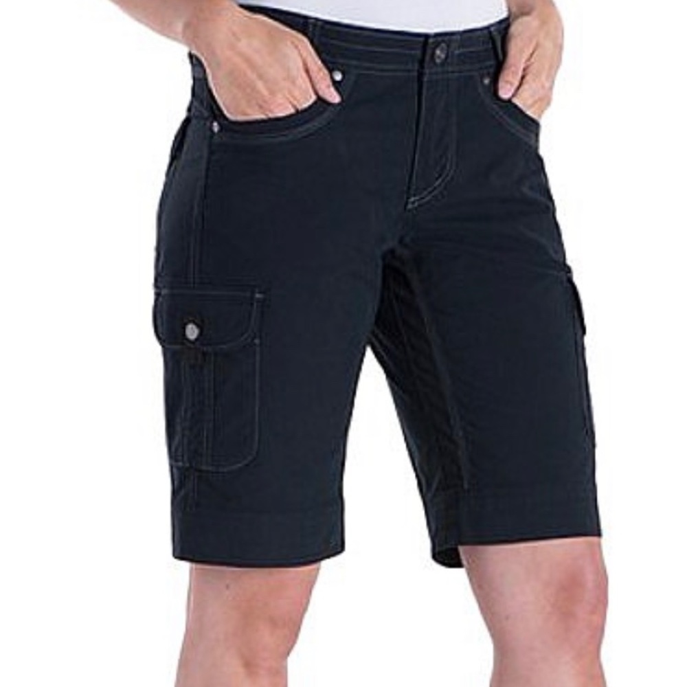 KÜHL women’s black shorts. Size 8